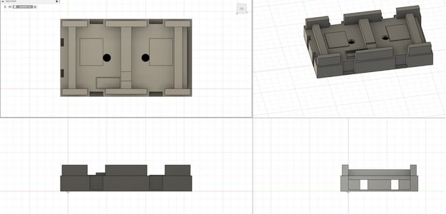 Omnisock Chassis CAD Views